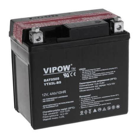 Акумулатор за мотоциклет, 12 V, 4 Ah - eMAG.bg