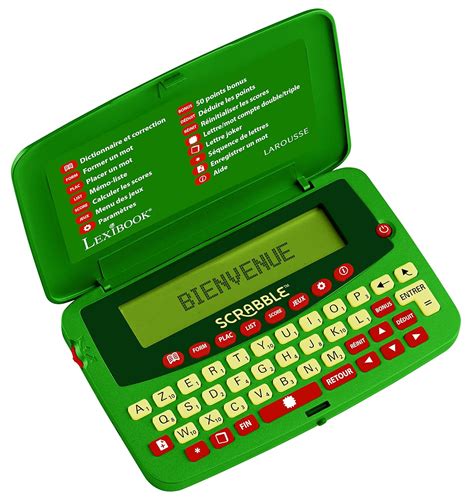 Lexibook SCF 428FR Dictionnaire électronique officiel du jeu de