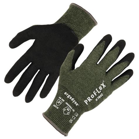 Proflex 7042 Nitrile Coated Cut Resistant Gloves Ansi Isea 105 2016 A4 En 388 4x41d 18g