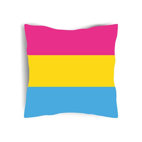 Pansexual Pride Cushion Flags And Flagpoles