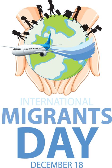 International Migrants Day Banner Design 14291663 Vector Art at Vecteezy