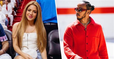 Se dieron hasta besos La prueba de que Shakira y Lewis Hamilton están