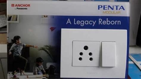 Anchor Penta 6A 1 Way 1M White Modular Switches At Rs 19 Piece