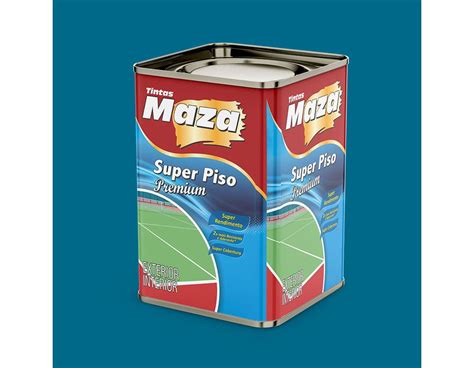 Maza Super Piso Premium Azul L Tintas Palmares