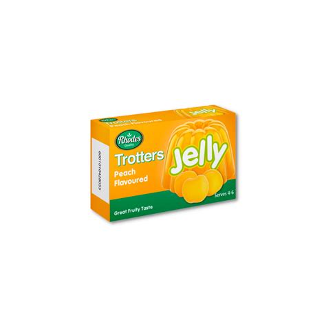 Rhodes Trotters Jelly Peach 40g Looters