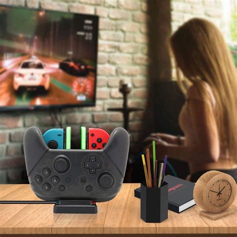 Kit De Estaci N De Carga Para Nintendo Switch Joy Grandado