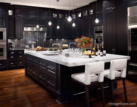 10 Kitchen Ideas With Black Cabinets DECOOMO