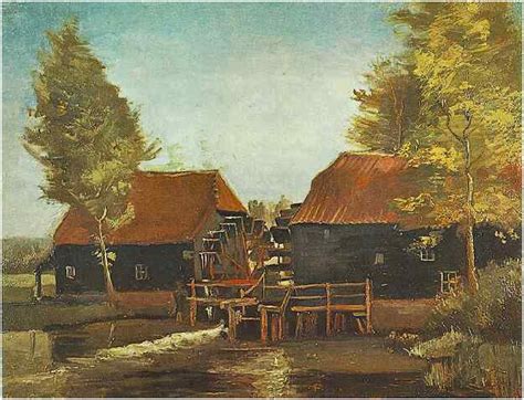 Water Mill At Kollen Near Nuenen By Vincent Van Gogh 726