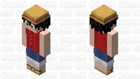 Monkey D Luffy One Piece Minecraft Skin