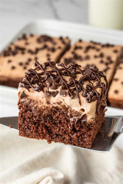 Triple Chocolate Poke Cake Recipe Simply Stacie