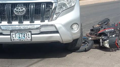 Motociclista Se Estrella Contra Camioneta En Juigalpa Radio Camoapa