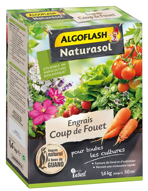 Engrais Universel Algoflash Naturasol M Leroy Merlin