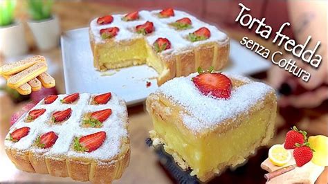 Torta Cremosa Al Limone Senza Cottura Facile E Veloce Fast