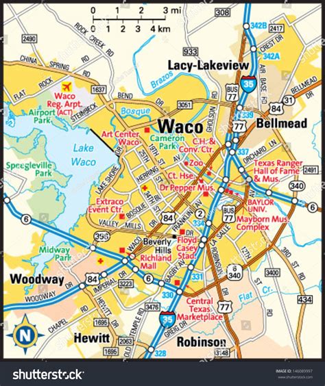 Google Maps Waco Texas - Printable Maps