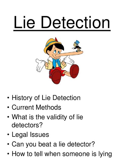 Lie Detection Final Pdf Polygraph Daubert Standard