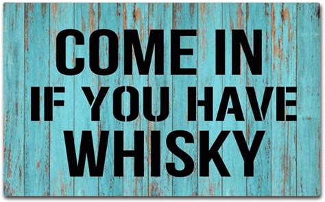 Amazon Msmr Door Mat Entrance Mat Come In If You Have Whisky Floor