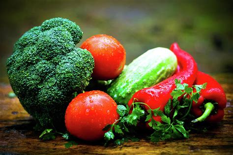 Fresh Colorful Tasty Vegetables Photography Photograph By Wall Art