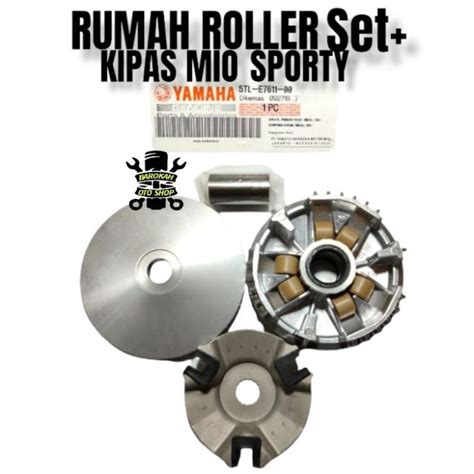 Paket Item Rumah Roller Assy Mio Kipas Rumah Roller Mio Sporty Mio