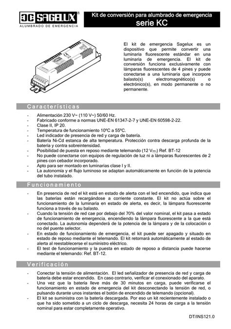 Serie Kc Sagelux