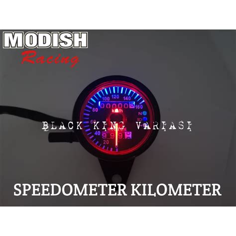 Jual Speedometer Bulat Kilometer LED Spedometer Kilometer LED Motor