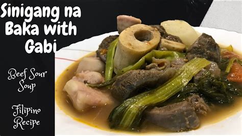 Sinigang Na Baka