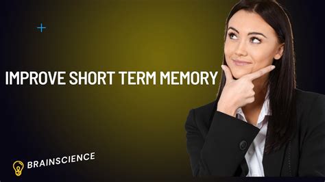 How To Improve Short Term Memory Youtube