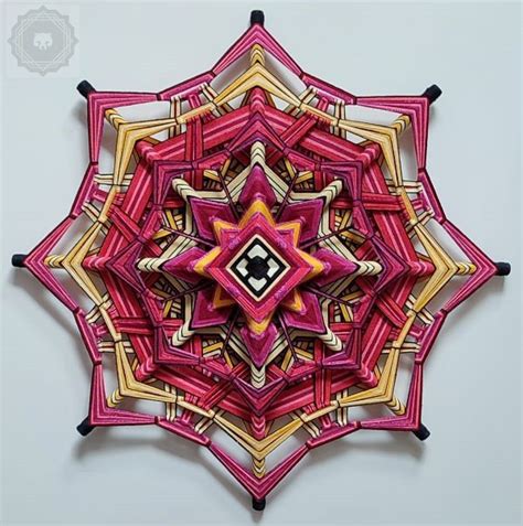 Mandala Ojo De Dios Oko Boga