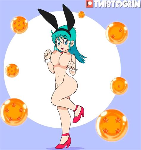 Hopping Bunny Bulma Twistedgrim Dragon Ball Nude Women Tv