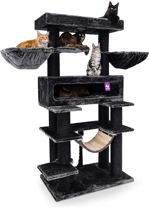 Petrebels Maine Coon Kratzbaum XXL Lookout 198 Design Kratzbaum für