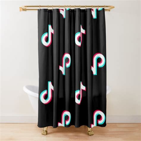 Tiktok Shower Curtains Redbubble