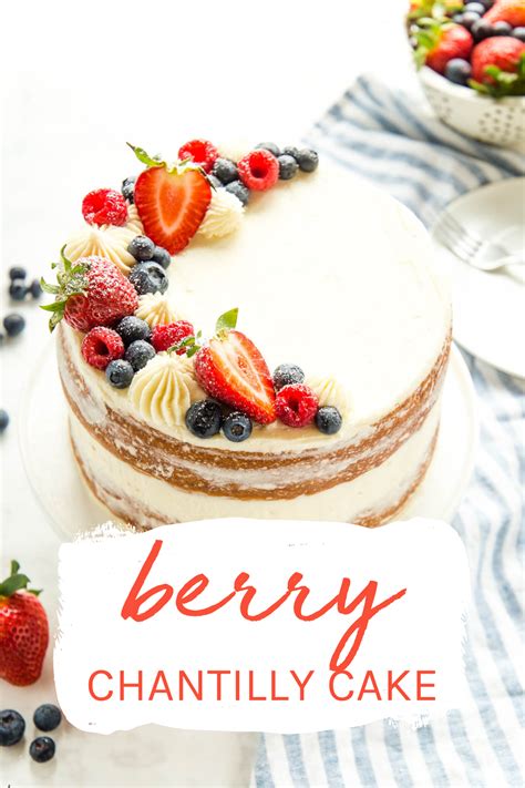 Berry Chantilly Cake Artofit