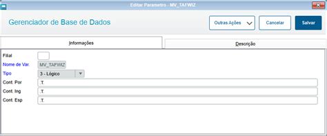 Rh Linha Protheus Taf Esocial Configura O Como Realizar A