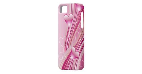 Pink Hearts Iphone 5 Case Zazzle