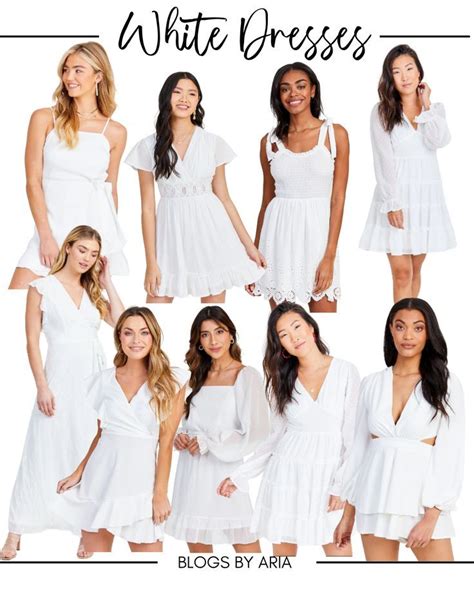 Beautiful White Dresses For Every Occasion