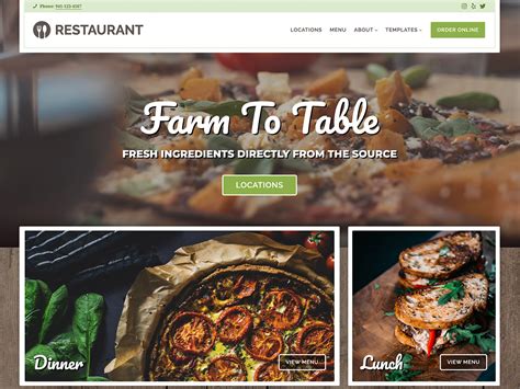 Restaurant Block WordPress Block Themes And Plugins Organic Themes