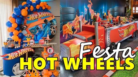 IDEIAS PARA FESTA HOT WHEELS FAÇA SUA FESTA YouTube