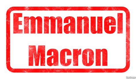 Emmanuel Macron Text Effect and Logo Design Celebrity