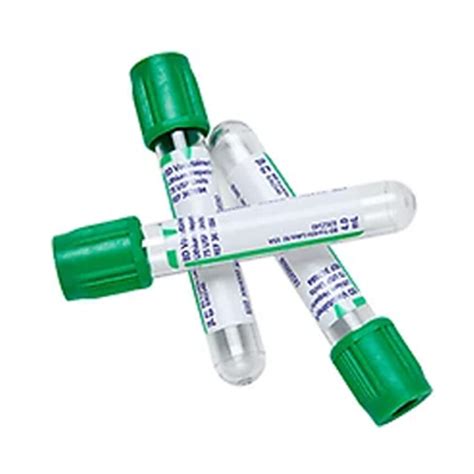 Tubo Vacutainer Ml Pst Ii Verde Bd Cbs Med