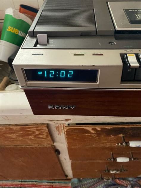 Vintage Sony Sl 5600 Betamax Vcr Betascan Working 22 Movies For Sale Online Ebay