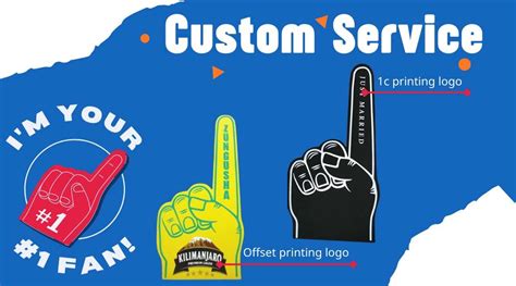 Custom Foam Fingers | Embroidered patches manufacturer | Star Lapel Pin