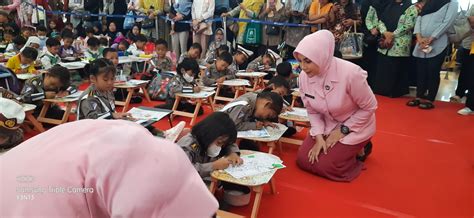 Hut Ke Yayasan Kemala Bhayangkari Gelar Lomba Mewarnai Tk Tingkat