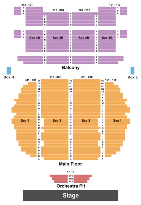 Rialto Square Theatre Seating Chart & Maps - Joliet