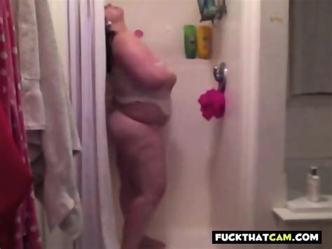 Sexy BBW Stripping In The Shower CassianoBR
