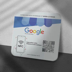 Plaque Avis Google Bois Ou Plexiglass Maplaque Nfc