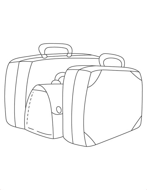 9 Bon Coloriage Valise Pictures COLORIAGE