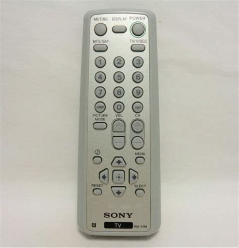 Sony Wega Tv Remote Control Rm Y Kv Fs Kv Fa Kv Fm For