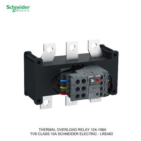 Relay Thermal Beban Lebih 124 198a Schneider Electric