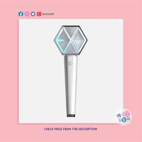 PREORDER EXO OFFICIAL FANLIGHT VER 3 0 Hobbies Toys Collectibles