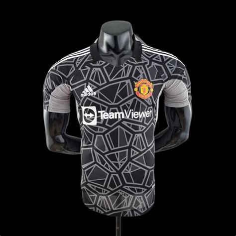 Manchester United Goalkeeper Kit Player Version Black