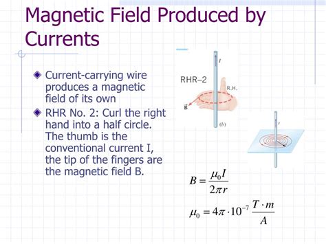 Ppt Chapter Summary Magnetic Forces And Magnetic Fields